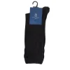 Marco Capelli Soft Top Cotton Logo Socks - Black