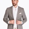 Marco Capelli Structure Blazer - Stone