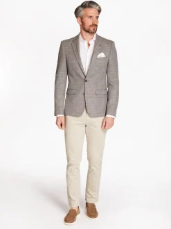 Marco Capelli Structure Blazer - Stone