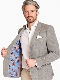 Marco Capelli Structure Blazer - Stone