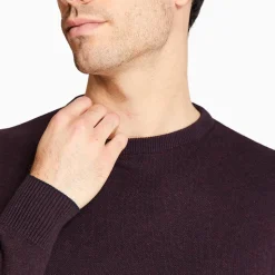 Marco Capelli Two Tone Crew Neck Knit - Red