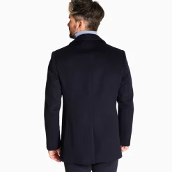 Marco Capelli Wool Coat - Navy
