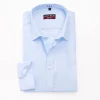 Marvelis Body Fit Easy Iron Shirt - Blue