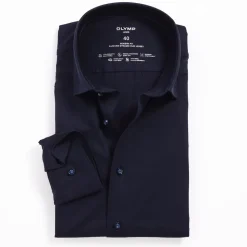 Olymp 24/7 Flex Modern Fit Shirt - Navy