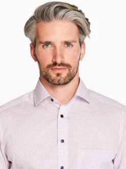 Olymp Geo Print Shirt - Pink