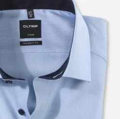 Olymp Natte Modern Fit Formal Shirt - Blue