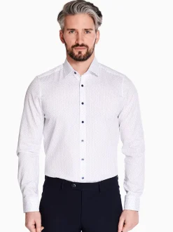 Olymp Print Shirt - White