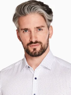 Olymp Print Shirt - White