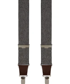 Profuomo Braces 3.5cm - Grey