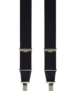 Profuomo Braces 3.5cm - Navy