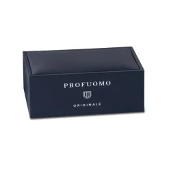 Profuomo Matt Shiny Cufflink - Silver
