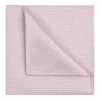 Profuomo Silk Woven Pocket Square - Pink