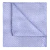 Profuomo Silk Woven Pocket Square - Blue
