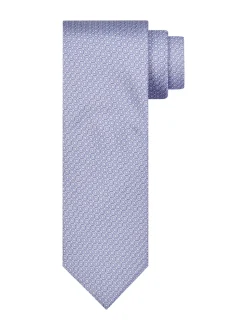 Profuomo Silk Woven Tie - Blue