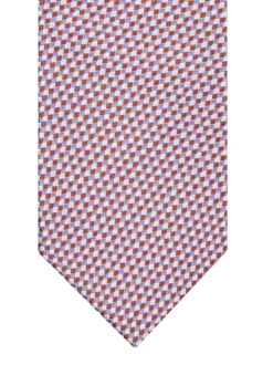 Profuomo Silk Woven Tie - Pink