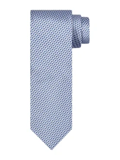 Profuomo Silk Woven Tie - Blue