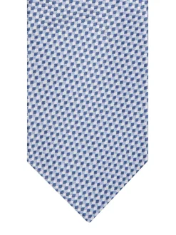 Profuomo Silk Woven Tie - Blue