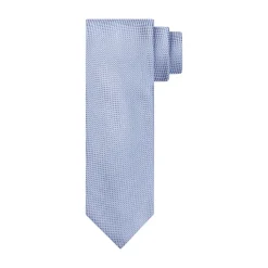 Profuomo Silk Woven Tie - Blue