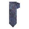 Profuomo Silk Woven Tie - Brown