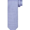 Profuomo Silk Woven Tie - Blue