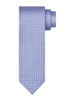 Profuomo Silk Woven Tie - Blue