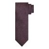 Profuomo Silk Woven Tie - Red
