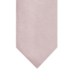Profuomo Silk Woven Tie - Pink