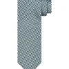 Profuomo Silk Woven Tie - Green