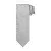 Profuomo Silk Woven Tie - Grey