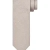 Profuomo Silk Woven Tie - Stone