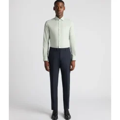 Remus Uomo Frank Twill Shirt - Green