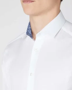 Remus Uomo Kirk Structure Shirt - White