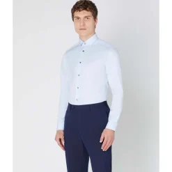 Remus Uomo Kirk Structure Shirt - Blue