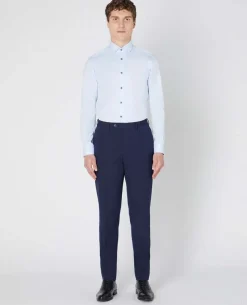 Remus Uomo Kirk Structure Shirt - Blue