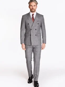 Remus Uomo Marino Double Breasted - Grey