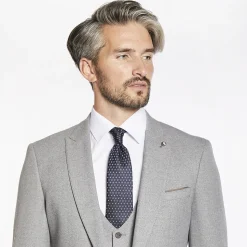 Remus Uomo Mario Slim 3 Piece Suit - Grey