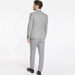 Remus Uomo Mario Slim 3 Piece Suit - Grey