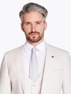 Remus Uomo Massa Plain 3 Piece Suit - Stone