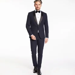 Remus Uomo Rocco Tuxedo Jacket - Navy