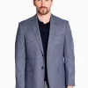Skopes Doug Two Tone Structure Blazer - Navy