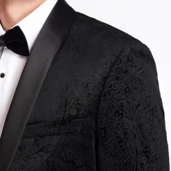 Skopes Jacquard Blazer - Black