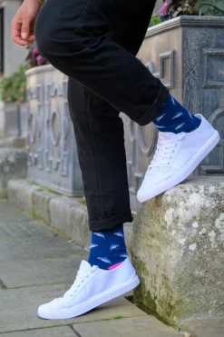 Swole Panda Shark Socks