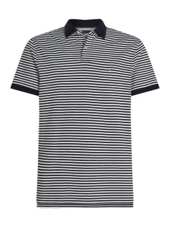Tommy Hilfiger 1985 Stripe Polo - Navy