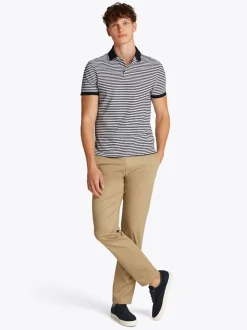 Tommy Hilfiger 1985 Stripe Polo - Navy