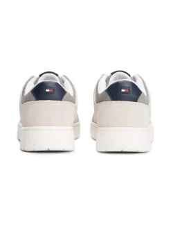 Tommy Hilfiger Basket Core Leather Runner - Stone