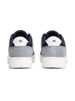 Tommy Hilfiger Basket Core Leather Runner - Grey