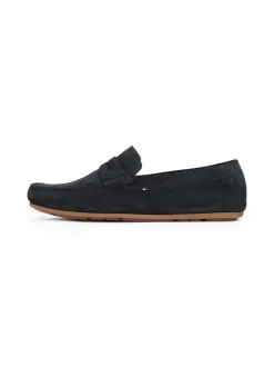 Tommy Hilfiger Casual Hilfiger Suede Driver - Navy