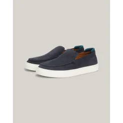 Tommy Hilfiger Casual Suede Loafer - Navy