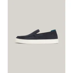 Tommy Hilfiger Casual Suede Loafer - Navy