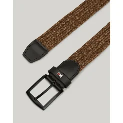 Tommy Hilfiger Denton Elastic Belt - Brown